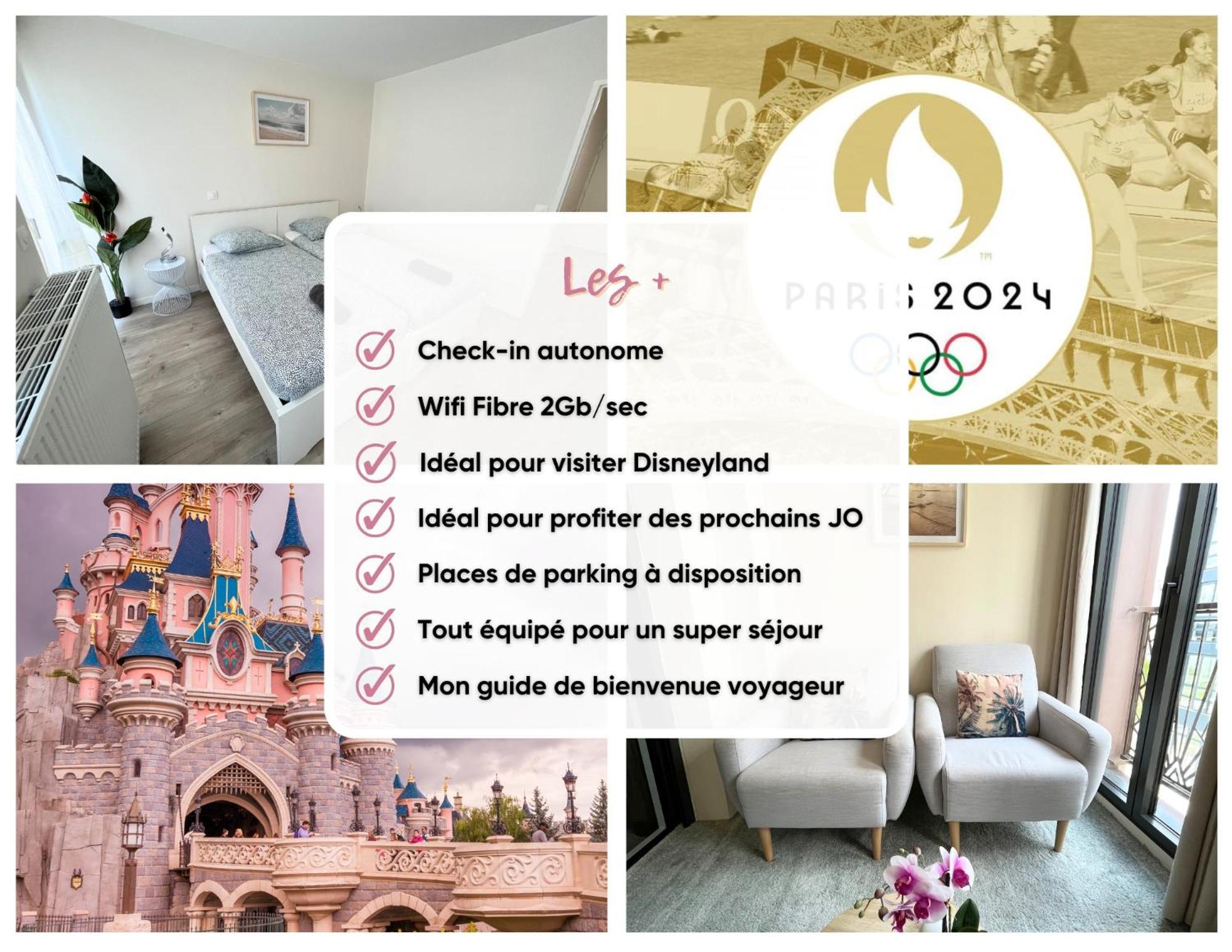 L'Eden - T2 Neuf Avec Loggia Et Parking Prive - Proche Rer A & Disneyland Chessy  Dış mekan fotoğraf